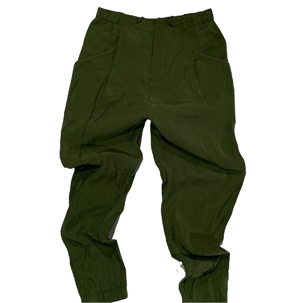 Elodie Olive Green Trousers